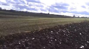 Вспашка зяби трактором case mx 135 с плугом kverneland 3-35 или как я мучил кейса )))