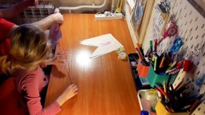 Делаем гирлянду из бумажных флажков на День рождения