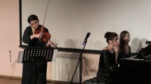 П. Турсунов - "Концертштюк" исп. А. Галиахметова (скрипка), Ю Телегина (фортепиано)