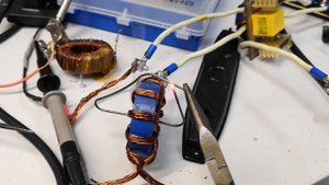 ZVS-пушпул сжигает сталь