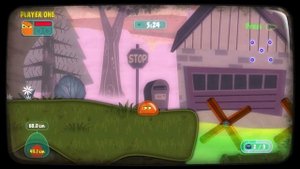 ЛИЗУН ГЛАЗАСТИК съел все вокруг игра Tales from Space: About a Blob на канале Мистер Игрушкин