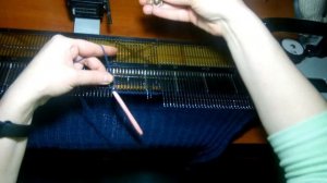 Вязаная балаклава на однофантурной машине.