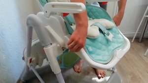 обзор стульчика для кормления babyton