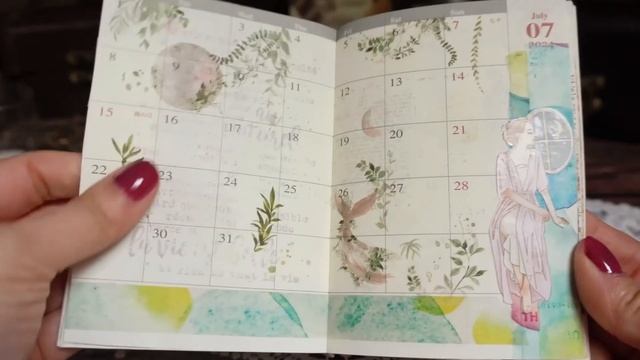 2024 TN Passport Monthly diary collage flip-through // 2024年間スケジュール パスポートサイズ コラージュ紹介✩ смотреть онлайн