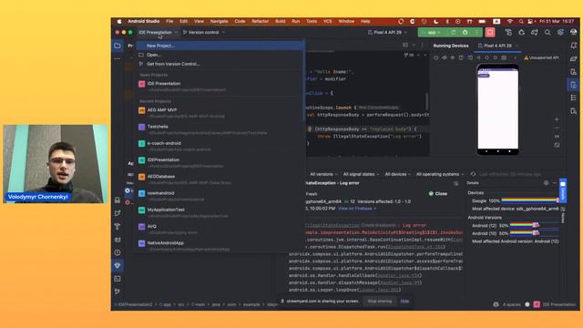 Android Studio: Look at Flamingo and Giraffe [ENG] смотреть онлайн