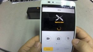 Connect the XDV app to the HDERS Action Camera