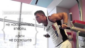 Как накачать трицепс? Отжимания на брусьях