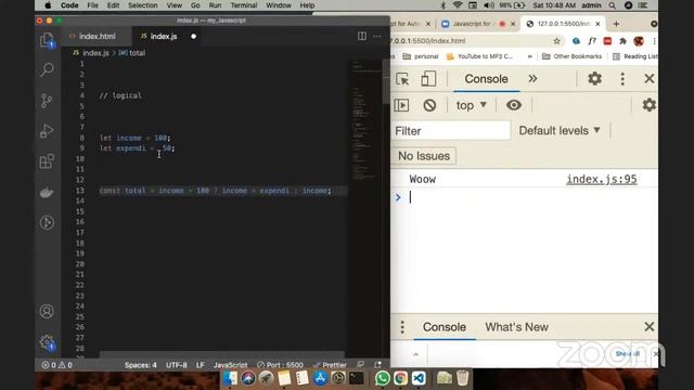 Basics in JavaScript for Automation Tester