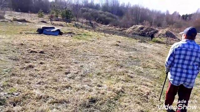 Обзор сада и огорода дачи в деревне. смотреть онлайн