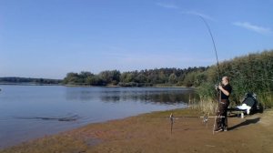 Рыбалка в Германии ,ловим карпа и крупного леща