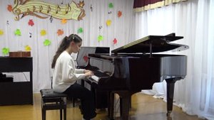 "Этюд" до мажор, музыка: А. Гедике, исполняет Балиева Лариса