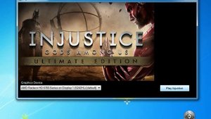 Не запускается Injustice .исправляем и играем.
