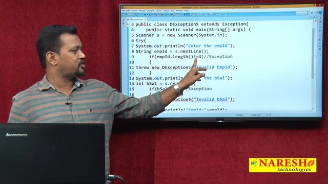 Core Java Tutorial | Exception Handling in Java Part 4 | Mr. Venkatesh