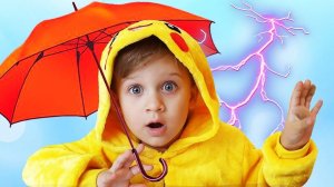 Learn Colors with Umbrellas for Babies, Toddlers and Preschool Kids | Nursery Rhymes for children