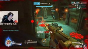 The BEST Top 500 ASHE Game in OVERWATCH