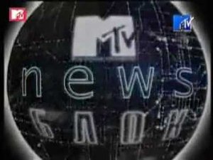 Заставка передачи "News Block". Старое MTV.