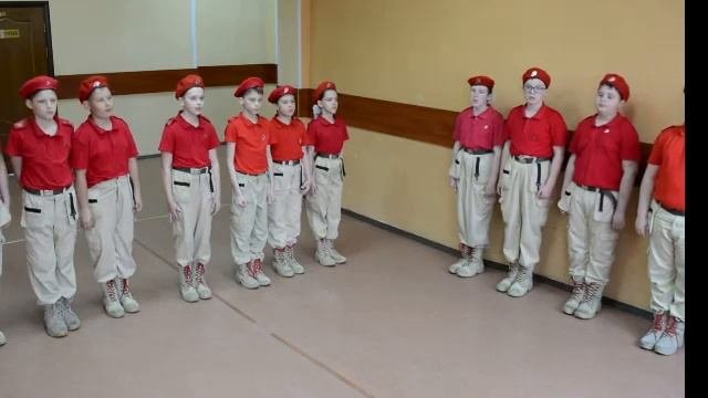 Репортаж Юнармия  ГБОУ ШКОЛА №1636