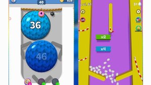?Puff Up balloon puzzle ? game (record Update) vs eggs and chickens 2048 gameplay part 3