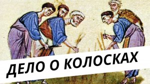 033. Дело о колосках. История о трех грехах. Ев. От Луки. Христианские проповеди онлайн.