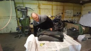 Восстановление кофр Road King. Часть 2
