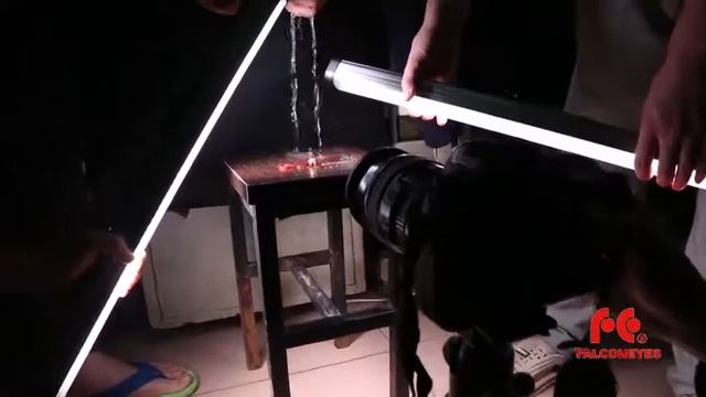 Светодиодный ручной светильник falcon eyes для фото и видеосъемки, 17 вт, 4 цвета, температуры смотреть онлайн