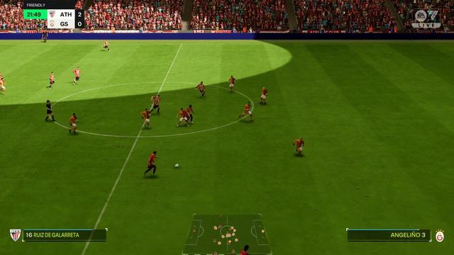 EA SPORTS FC 24 - Athletic Bilbao vs Galatasaray, first half