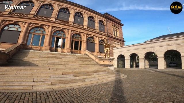 ?? WEIMAR | GERMANY | PART 3 | 4K | A walking tour through the center
