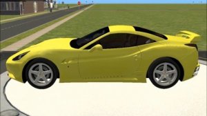 Sims 2 Car Conversion by VoVillia Corp. - 2008 Ferrari California Tuned