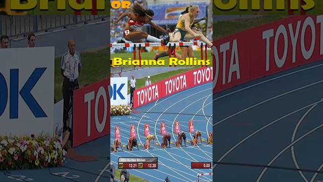 Brianna Rollins “Final 100 m Vallas Moscú 2013”