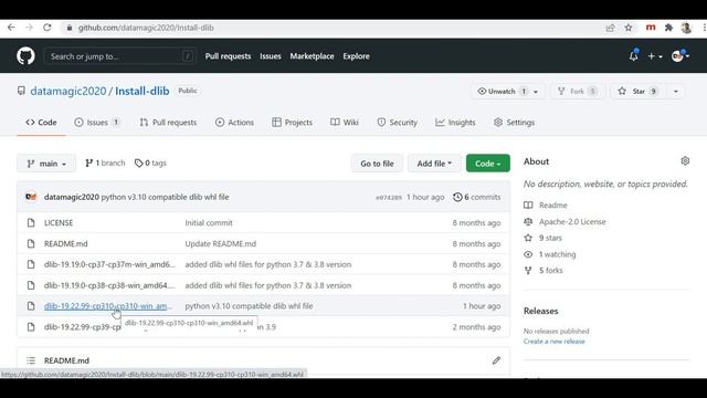 Install dlib for python3.10 on windows | Install dlib successfully | Machine Learning | Data Magic