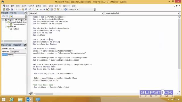 Starting Out with Outlook Macros смотреть онлайн