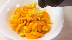 Как приготовить Цукаты из Апельсиновый корок быстрый рецепт