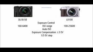 Nikon DL18-50 vs Panasonic LUMIX LX100