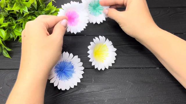 Easy and Beautiful Paper Flowers Paper Craft Цветы из бумаги