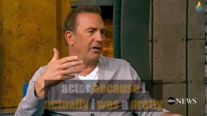 Улучшите свой английский, просматривая интервью ? Kevin Costner ? Субтитры