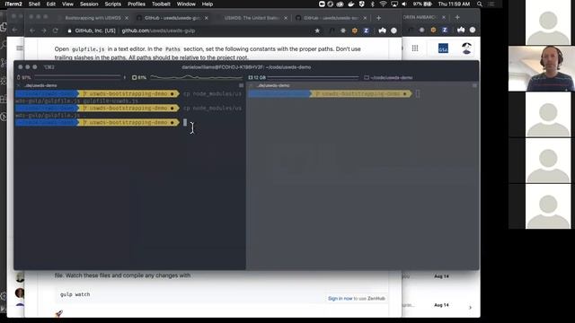 USWDS Monthly Call: Bootstrapping with USWDS (Aug 2019) смотреть онлайн