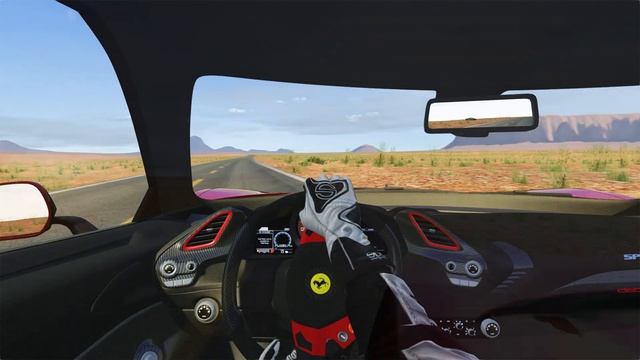 Ferrari SP38 Deborah 2020 vs McLaren Artura 2022 at Monument Valley смотреть онлайн