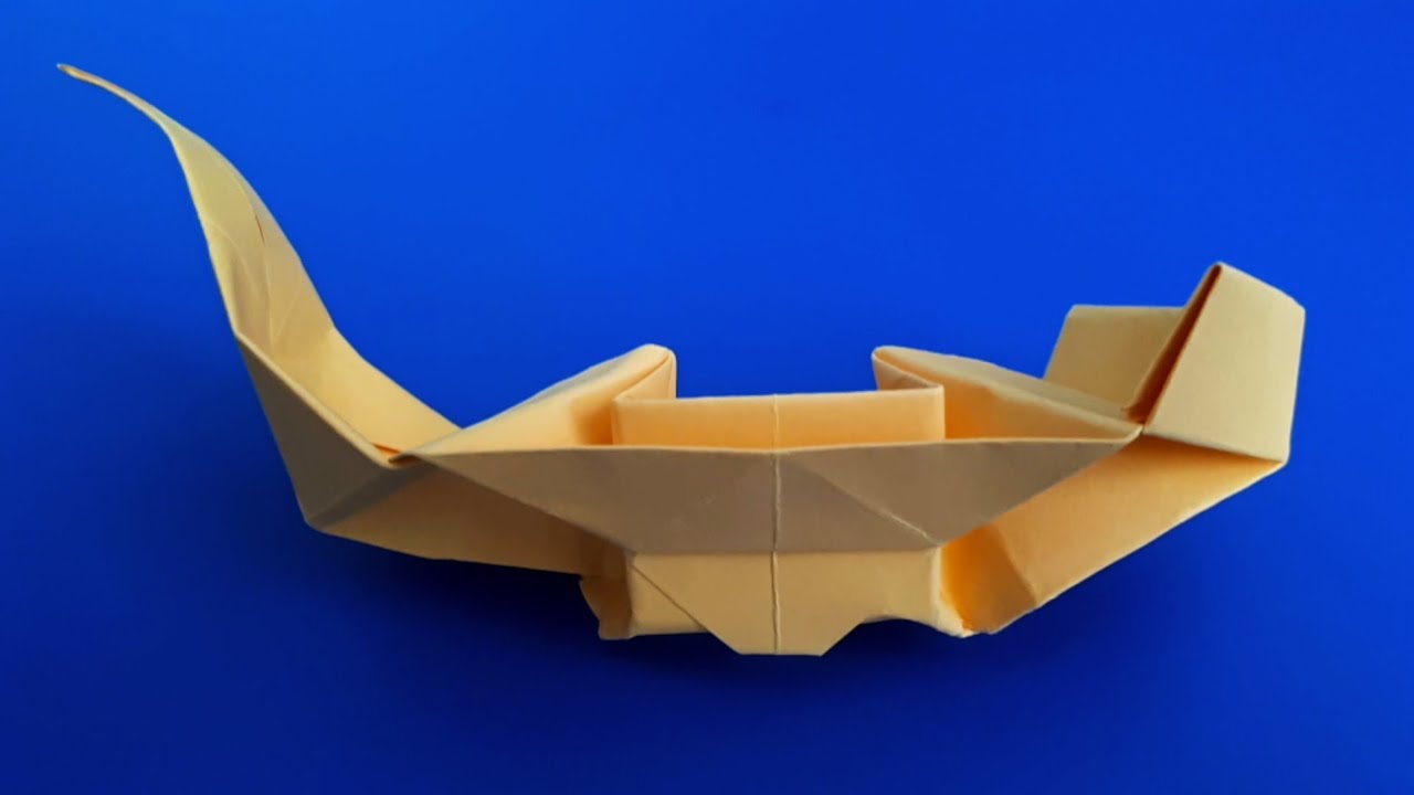 Как сделать кораблик из бумаги. Оригами кораблик из бумаги