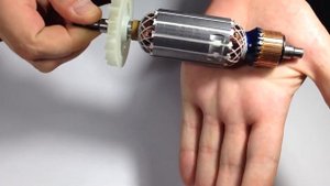 Якорь болгарки ДВТ 125! Такой и приедет к Вам!