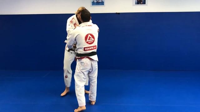 Gracie Barra Jupiter Pulling Guard Into Armbar
