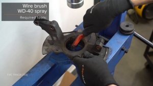 How to change front wheel bearing on FIAT PANDA (169) [TUTORIAL AUTODOC]