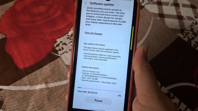 Samsung A13 4G OneUi 6.0 Android 14 Update Release смотреть онлайн