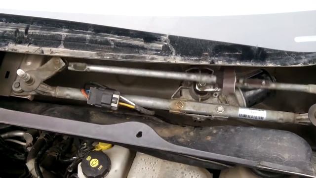 Как снять дворник шевроле авео