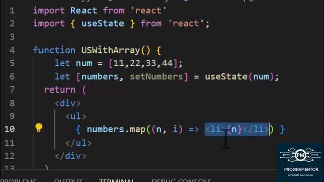 37 | useState Hook With Array In React | React Hooks | React useState | React State (Hindi/Urdu)