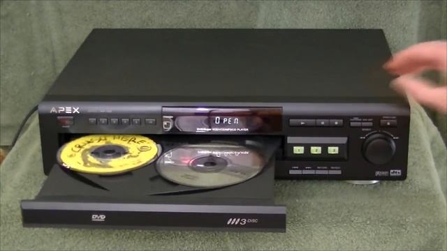 Apex AD-703 3-Disc DVD Changer смотреть онлайн