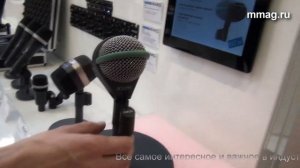 mmag.ru: Musikmesse 2015 - AKG D112 MKII - динамический микрофон для бас барабана