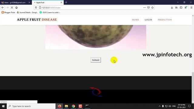 Apple Fruit Disease Detection using Deep Learning | Python | Final Year Project 2023