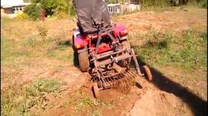 Самодельная картофелекопалка