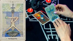 ПОВЕШЕННЫЙ | Таро Тота | Алистер Кроули | Обучение Таро Тота | Старшие арканы #таро #магия #кроули