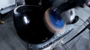 Полировка электрогитары - Electric guitar body polishing